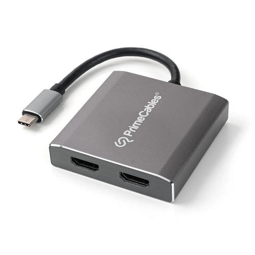 C Thunderbolt 3 to Dual HDMI Adapter 4K 60Hz Mac & Compatible